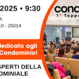 1 tappa road show Evento per gli amministratori di condominio: 5 giugno Brescia