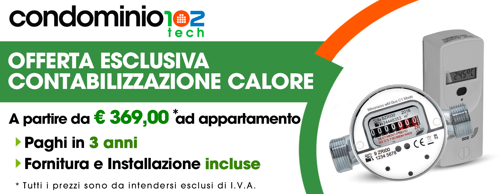 promozione contabilizzazione calore condominio condominio102 Tech